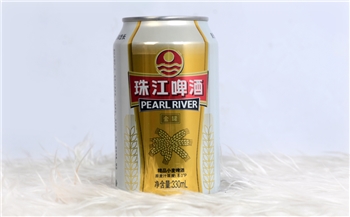 珠江罐装啤酒330ML  1*330ML*6罐