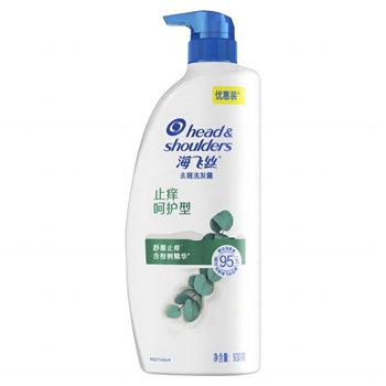 海飞丝止痒呵护型去屑洗发露  930g/瓶