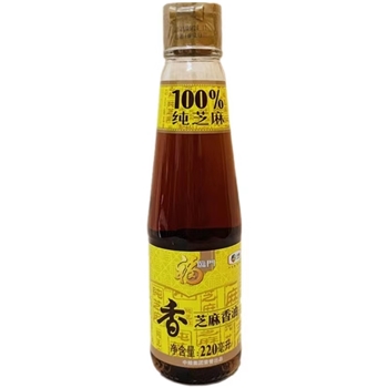 福临门压榨芝麻香油  220ML/瓶