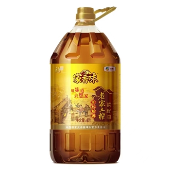 福临门家香味老家土榨菜籽油  4L/桶
