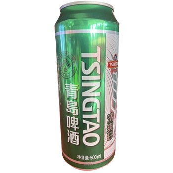 青岛清爽啤酒  500ML/罐