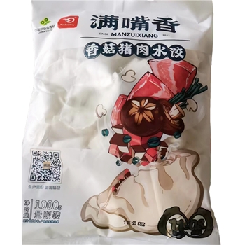 满嘴香鲜菇猪肉饺  1KG/袋