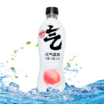 元气森林气泡水（白桃味）480ML/件