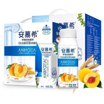伊利安慕希黄桃燕麦酸奶200ML*10/提
