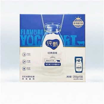 蒙牛纯甄经典原味酸奶200ML*10/提
