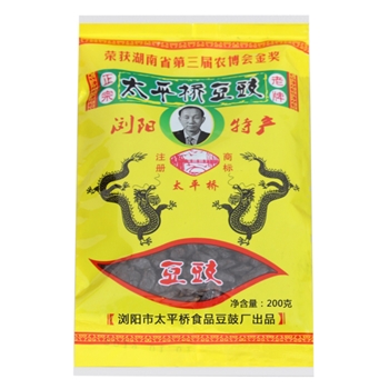 太平桥黄彩袋豆豉  200G/包